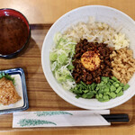 teppanizakayawakamaru - ミンチ増 台湾ミンチ丼