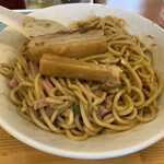 煮干らーめん 川むら - 良く混ぜて