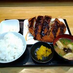 串鳥 - ビックチキンカツ定食@600円