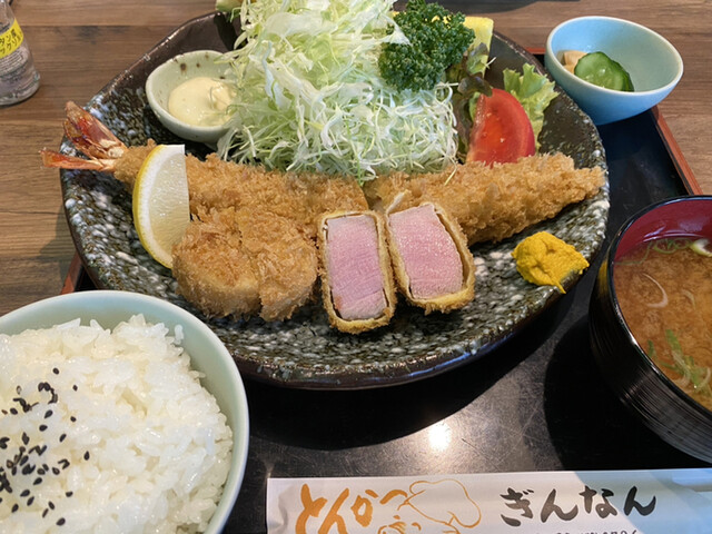 ぎんなん 西川田 とんかつ 食べログ