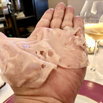 ペレグリーノ - 香りが上がってきます。とろける旨味！