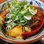 丸亀製麺 - もっとネギを入れてもよかった