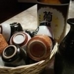 BAR 食房 アングラ - お刺身には日本酒　冷酒でも熱燗でも、
