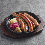 ソーセージ5種盛り／Five Sausage Platter