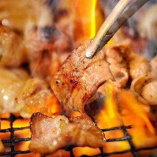 Enjoy the "pork hormone" grilled the Sendai style.