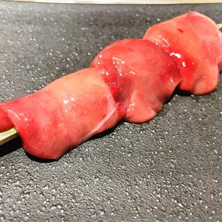 名物！信玄どり極上レバー1本150円！