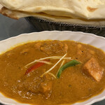 インド料理 ショナ・ルパ - ルパランチのチキンカレー