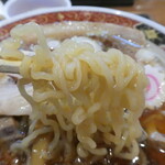 Kitakataramentaianshokudou - 麺は選択制で細麺を選びました