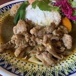 大衆中遊華食堂 八戒 - 生ラムクミン炒めカリィ