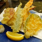 沼津魚がし鮨 - 天ぷら盛合せ