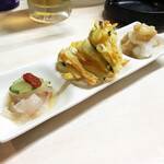 がばちょ - セット（アテ3品+ドリンク1杯/500円）