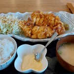 黒酢チキン南蛮定食 たかもとや - 