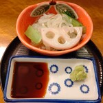 和のごはん みかづき - 野菜の昆布だし