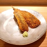 島津 - メヒカリのフライ