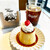 珈琲 軽食 ブランケット - プリンとアイスコーヒー