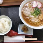 Resutorammiki - ラーメン小ライス