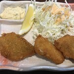 ラーメンとやきそば あかぞう - 白身魚フライ