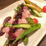 Ningyouchou Gurato - 神奈川県産やまゆりポークフィレ肉の低温調理～スパイシーラズベリーソース～