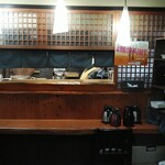 御清水庵 - カウンター席