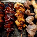 八剣伝 - おまかせ串盛り合わせ(660円税込)