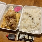 Torishou - 鶏笑弁当大盛り