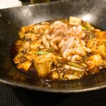 小菜一碟 - 牛ほほ入り麻婆豆腐　白子トッピング