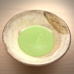 道人 - たっぷりのお抹茶でごちそうさま。