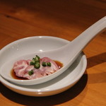 Sumibi yaki horumon manten - 料理一例