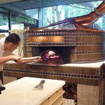 リストランテ パドリーノ・デル・ショーザン - ピザ釜