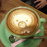 マグズカフェ - ラテアート(クマVer.)