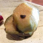 Naorai - 国産豚肉と大根の味噌クリーム煮 1000円 の茄子の旨煮