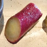 ナオライ - 国産豚肉と大根の味噌クリーム煮 1000円 の徳島鳴門金時
