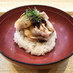 飯田商店 - おにくごはん（550円）