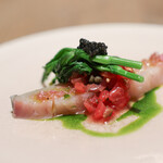 Itsuki - ２０２１年１０月再訪：トロ鰆 とまと オリーブ☆