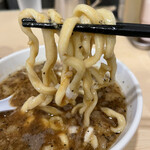 自家製麺 まさき - 【2021.10.23】ワシワシ麺