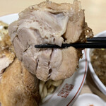 自家製麺 まさき - 【2021.10.23】ヤワヤワ豚〜