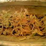 旬工房 くら - 薬味たっぷりサワラのタタキ ７５０円