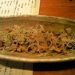 旬工房 くら - ネギが多めでサッパリとしたポン酢風味です。