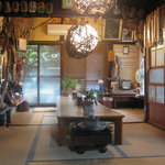 草庵 - 店内です。