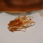 にい留 - 海老頭の素揚げ