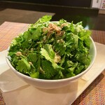 Coriander green salad