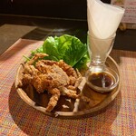 Fried soft shell crab