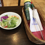 花の木珈琲店 - サラダ