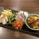 Sakaba Sutando Nyu-Tsurumatsu - おひとり様肴盛り