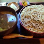 御前岩物産センター - 料理写真:しし南蛮ツケ蕎麦