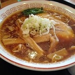 ぴーちゃん - 細麺がほぐれてないので食べ難い。