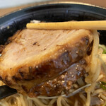 ボニート・ボニート - 正油あらびきラーメン