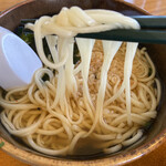 道の駅 遣唐使ふるさと館 みいらく万葉村 - かけうどん、ね