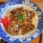 レストランみいらく万葉村 - ミニ牛丼