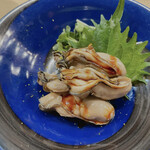 すし宗達 - 煮牡蠣つまみ(三陸)